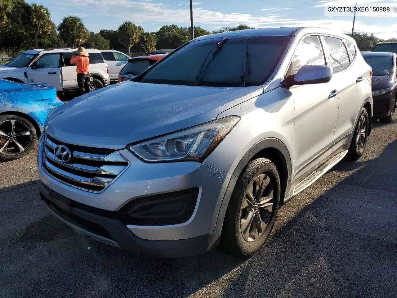 2014 Hyundai Santa Fe Sport VIN: 5XYZT3LBXEG150888 Lot: 74283884