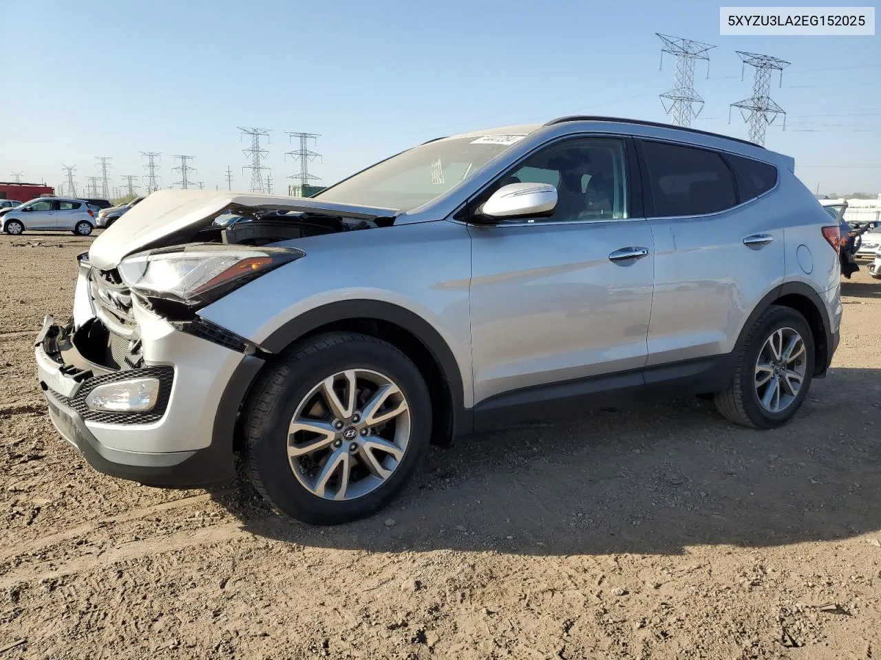 2014 Hyundai Santa Fe Sport VIN: 5XYZU3LA2EG152025 Lot: 74441284