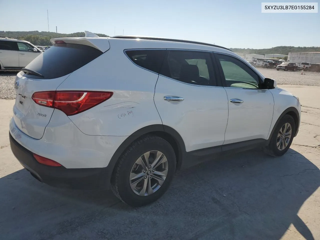 2014 Hyundai Santa Fe Sport VIN: 5XYZU3LB7EG155284 Lot: 74732124