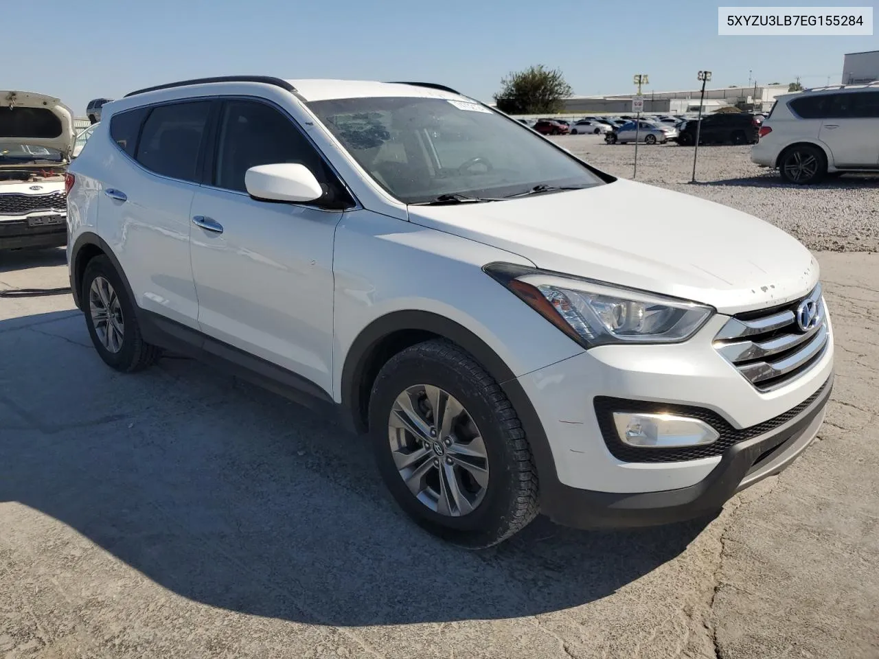 2014 Hyundai Santa Fe Sport VIN: 5XYZU3LB7EG155284 Lot: 74732124