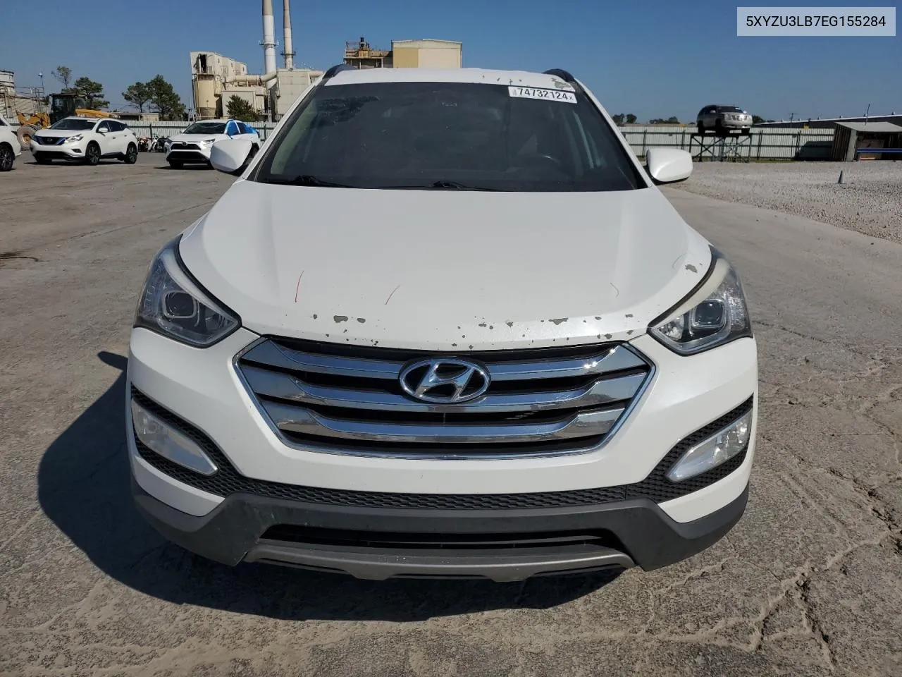 2014 Hyundai Santa Fe Sport VIN: 5XYZU3LB7EG155284 Lot: 74732124