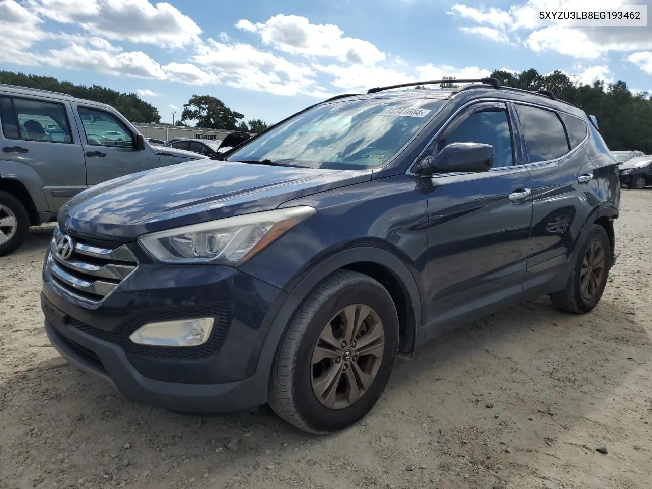 2014 Hyundai Santa Fe Sport VIN: 5XYZU3LB8EG193462 Lot: 74741684