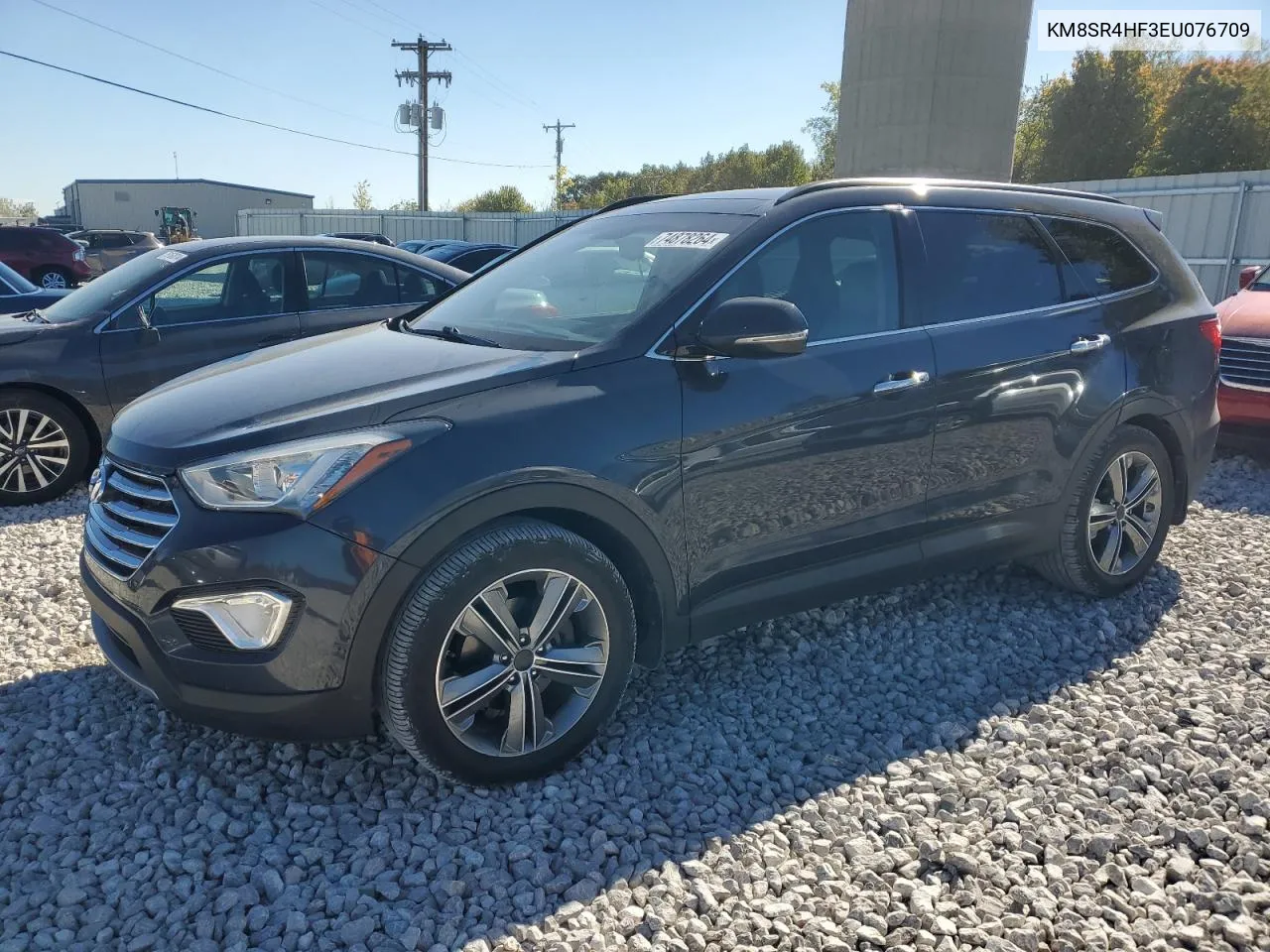 2014 Hyundai Santa Fe Gls VIN: KM8SR4HF3EU076709 Lot: 74878264