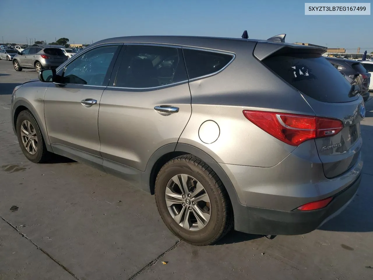 2014 Hyundai Santa Fe Sport VIN: 5XYZT3LB7EG167499 Lot: 75075904