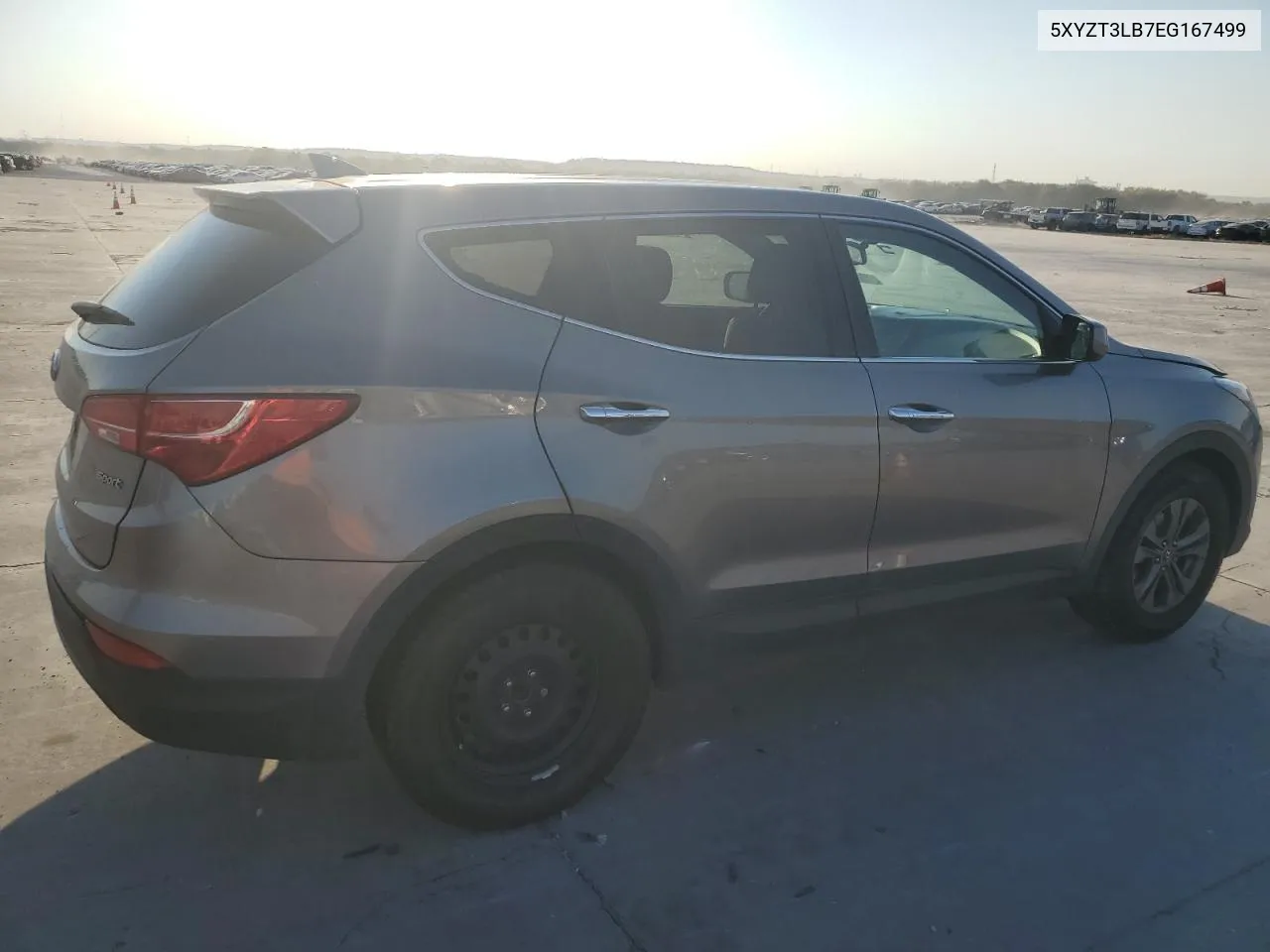 2014 Hyundai Santa Fe Sport VIN: 5XYZT3LB7EG167499 Lot: 75075904