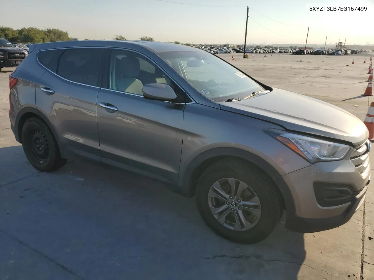 2014 Hyundai Santa Fe Sport VIN: 5XYZT3LB7EG167499 Lot: 75075904