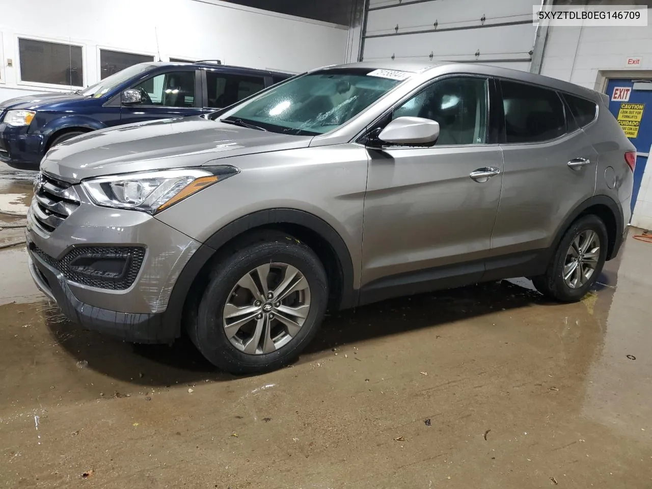 2014 Hyundai Santa Fe Sport VIN: 5XYZTDLB0EG146709 Lot: 75158044