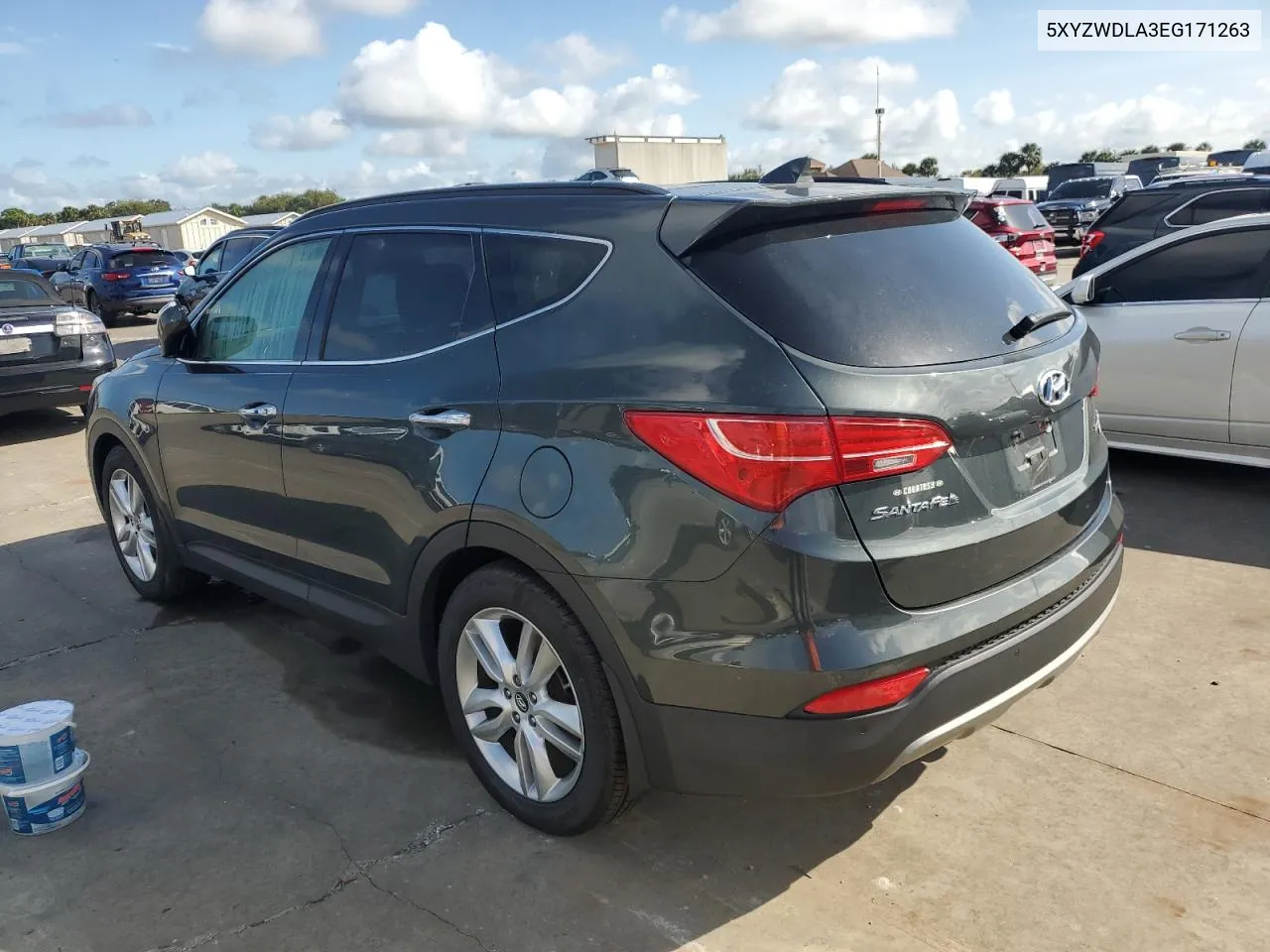 2014 Hyundai Santa Fe Sport VIN: 5XYZWDLA3EG171263 Lot: 75197944