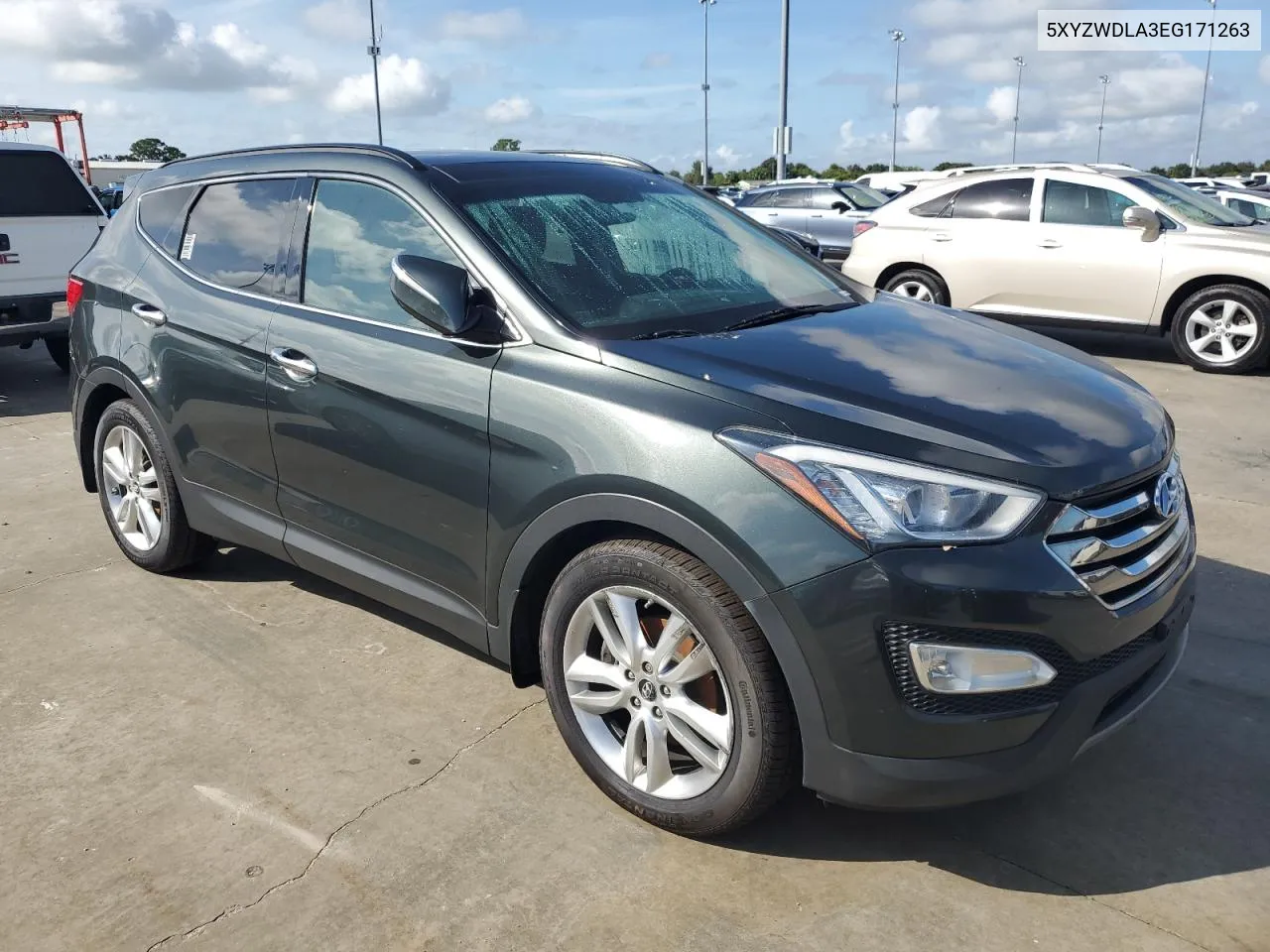 2014 Hyundai Santa Fe Sport VIN: 5XYZWDLA3EG171263 Lot: 75197944