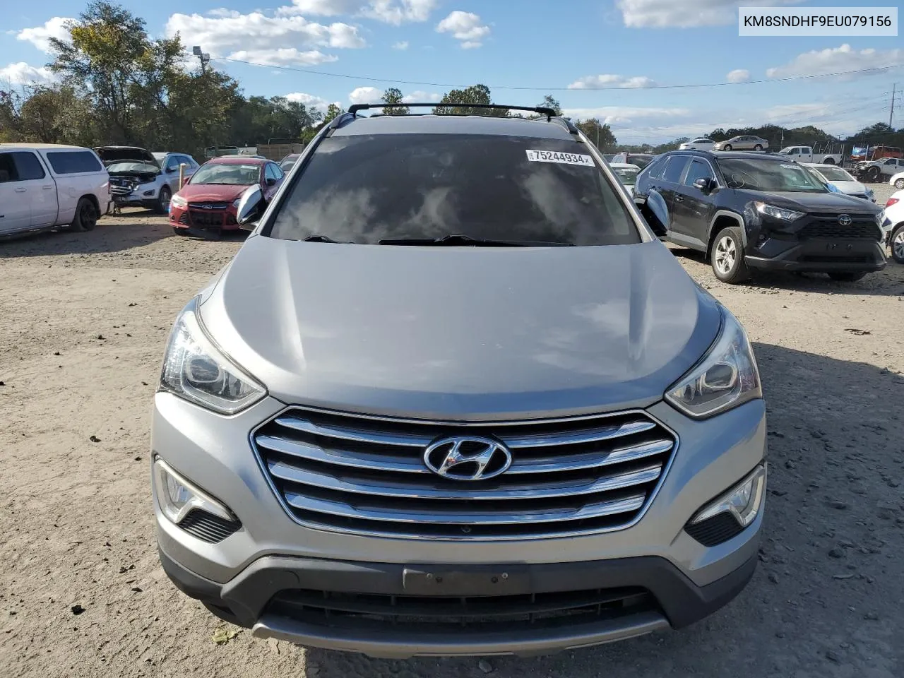 2014 Hyundai Santa Fe Gls VIN: KM8SNDHF9EU079156 Lot: 75244934