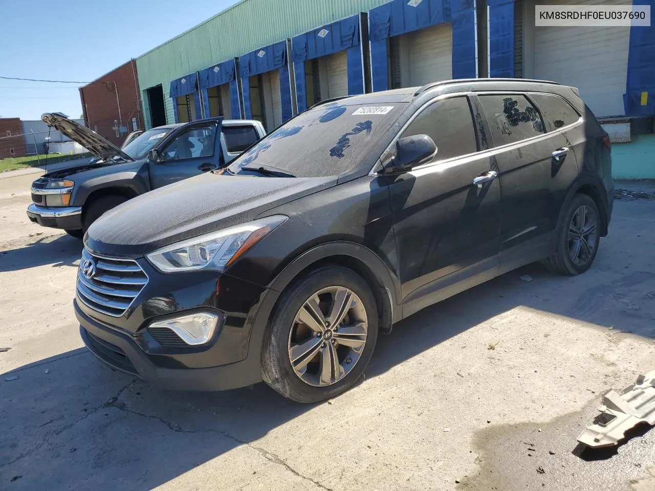 2014 Hyundai Santa Fe Gls VIN: KM8SRDHF0EU037690 Lot: 75282814