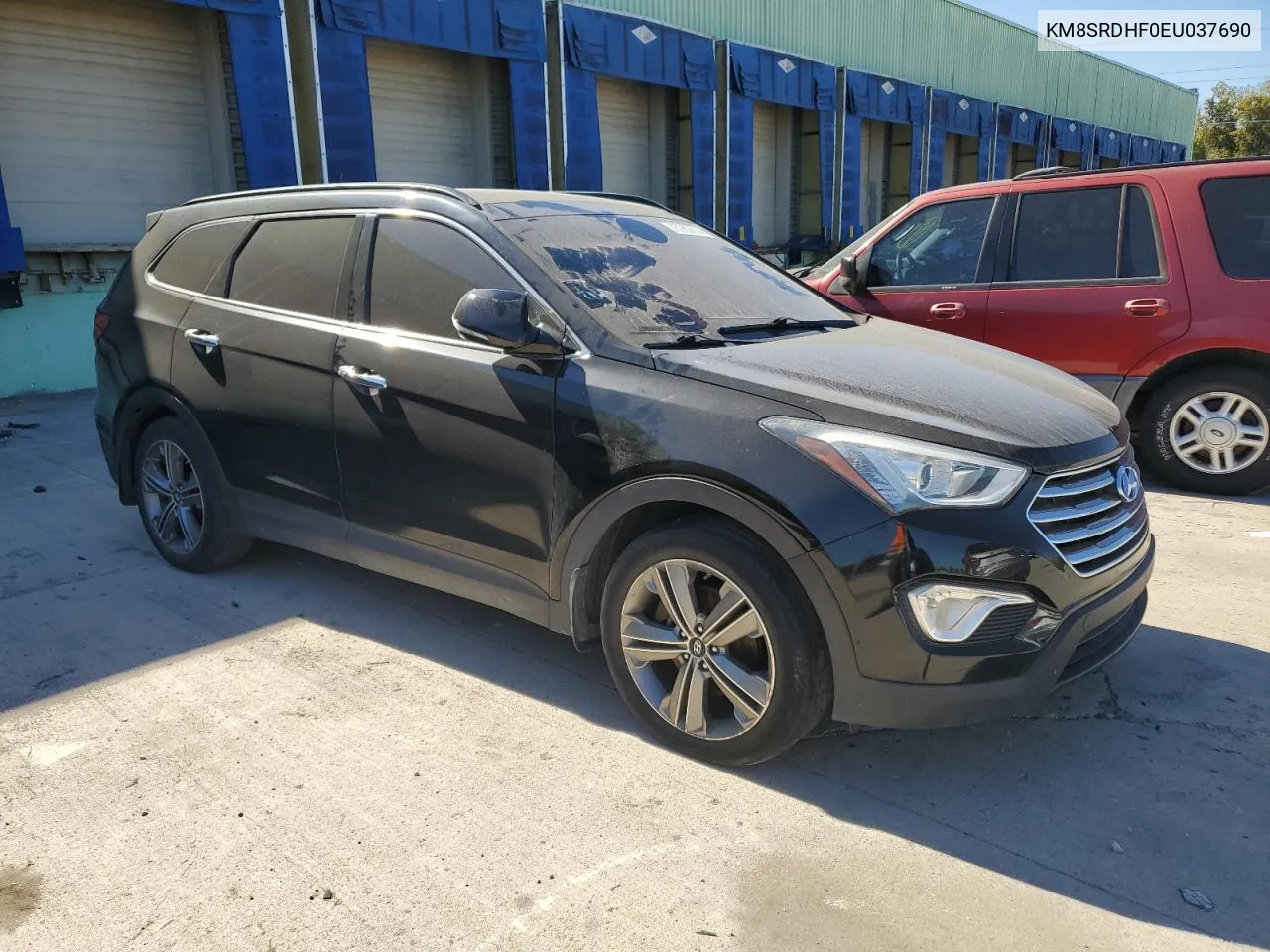 2014 Hyundai Santa Fe Gls VIN: KM8SRDHF0EU037690 Lot: 75282814