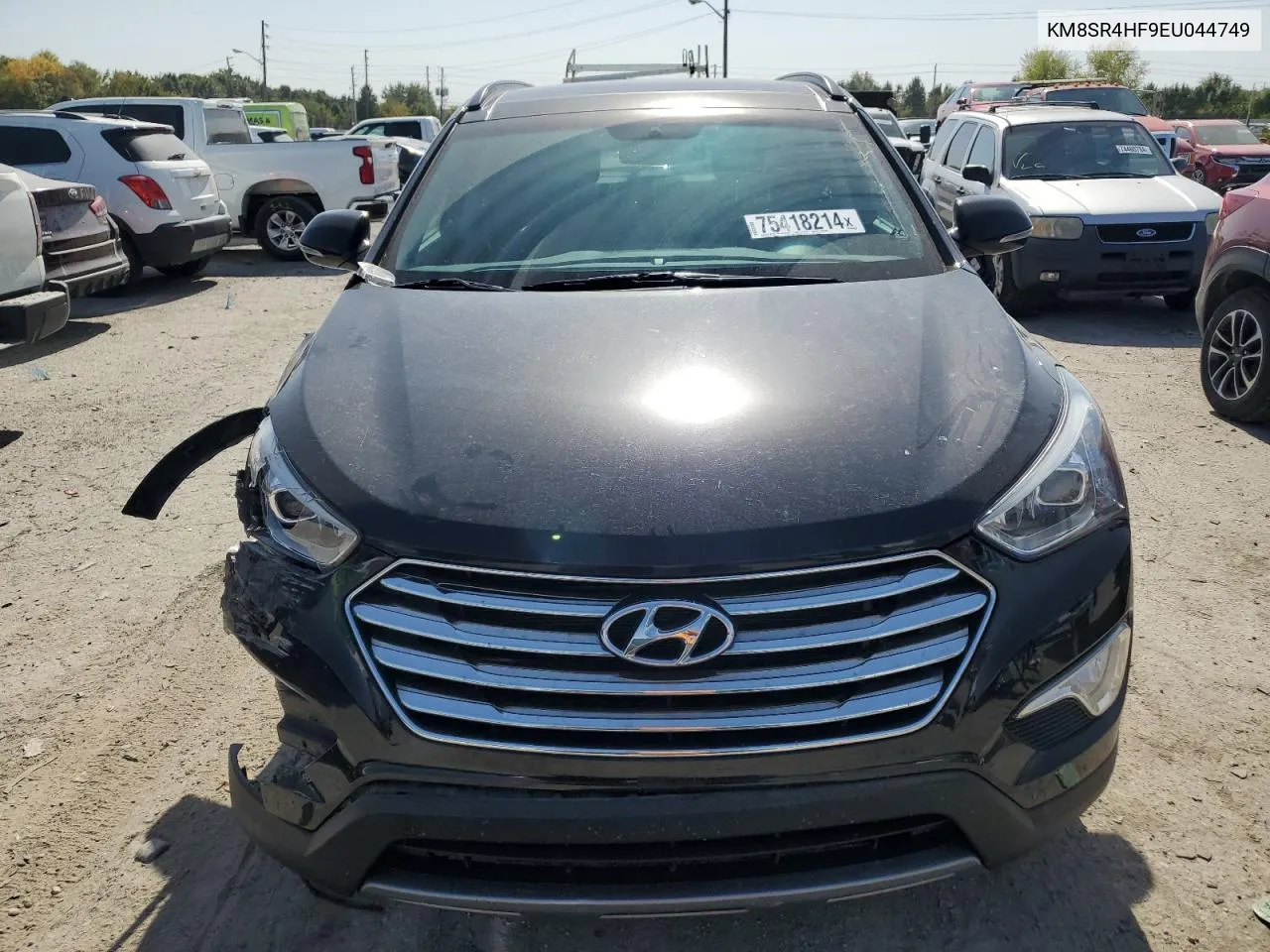 2014 Hyundai Santa Fe Gls VIN: KM8SR4HF9EU044749 Lot: 75418214