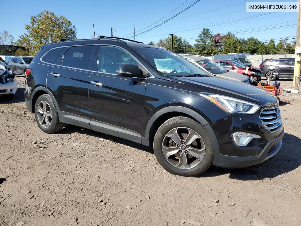 2014 Hyundai Santa Fe Gls VIN: KM8SM4HF0EU061549 Lot: 75443204