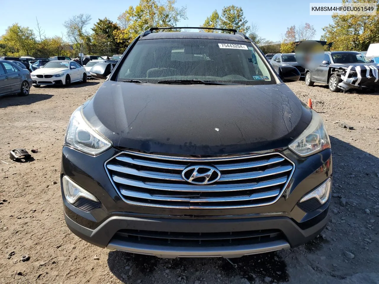 2014 Hyundai Santa Fe Gls VIN: KM8SM4HF0EU061549 Lot: 75443204