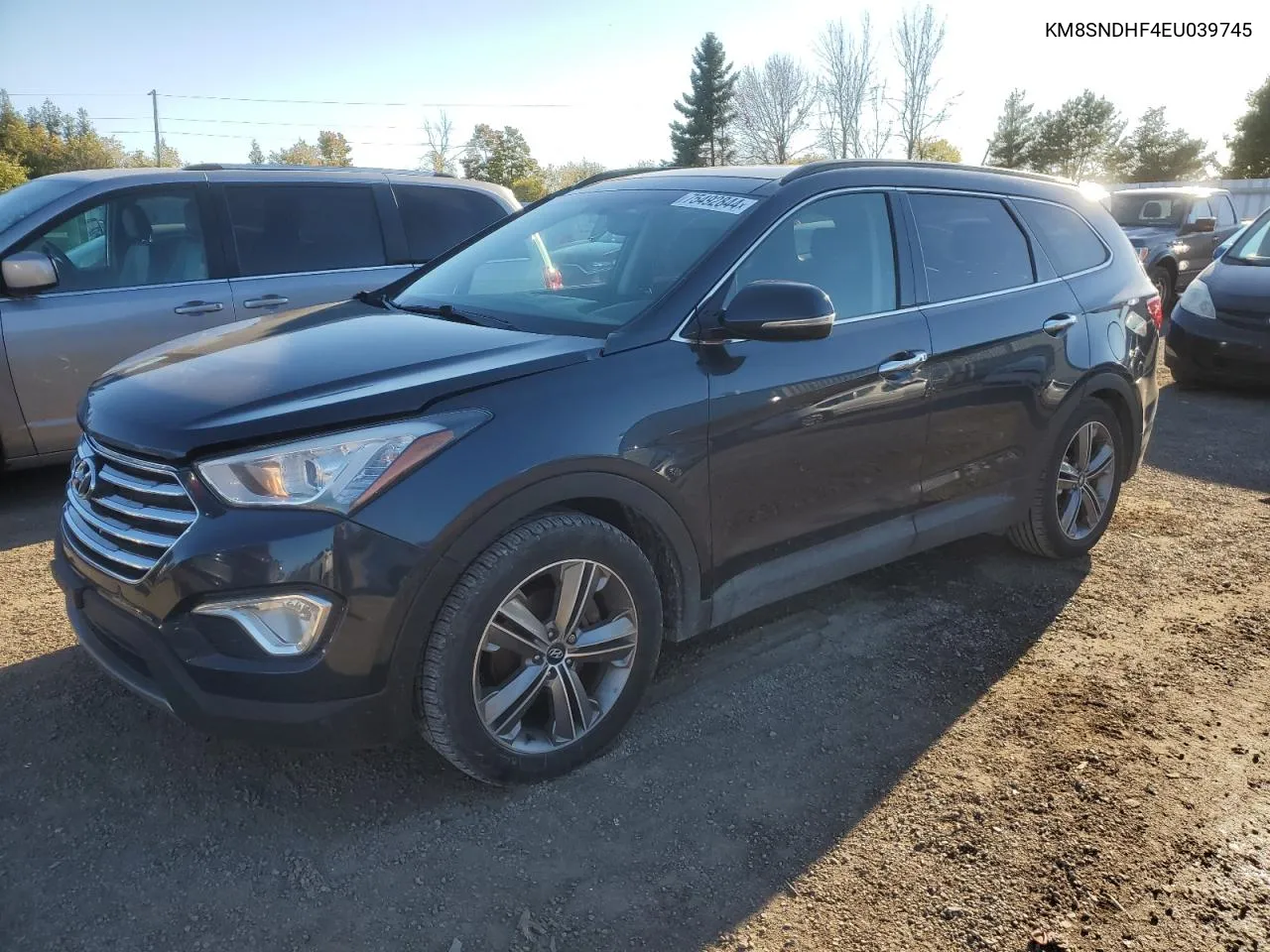 2014 Hyundai Santa Fe Gls VIN: KM8SNDHF4EU039745 Lot: 75492844