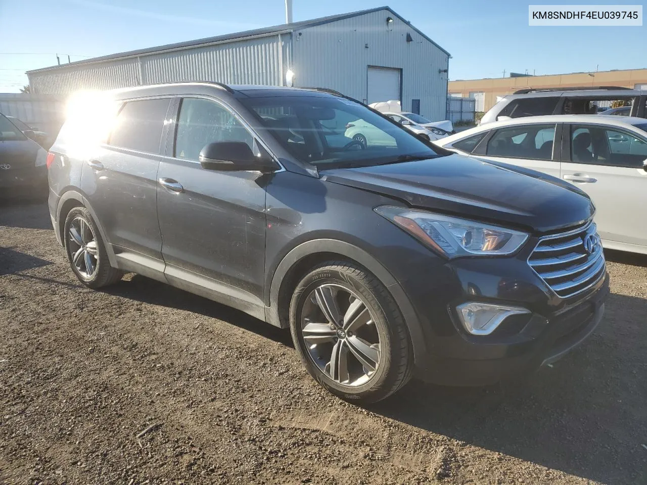 2014 Hyundai Santa Fe Gls VIN: KM8SNDHF4EU039745 Lot: 75492844