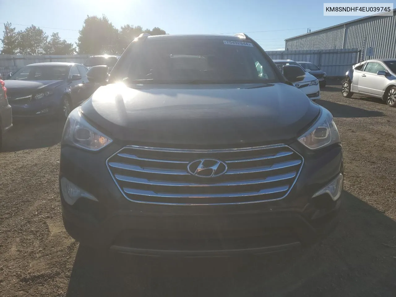 2014 Hyundai Santa Fe Gls VIN: KM8SNDHF4EU039745 Lot: 75492844