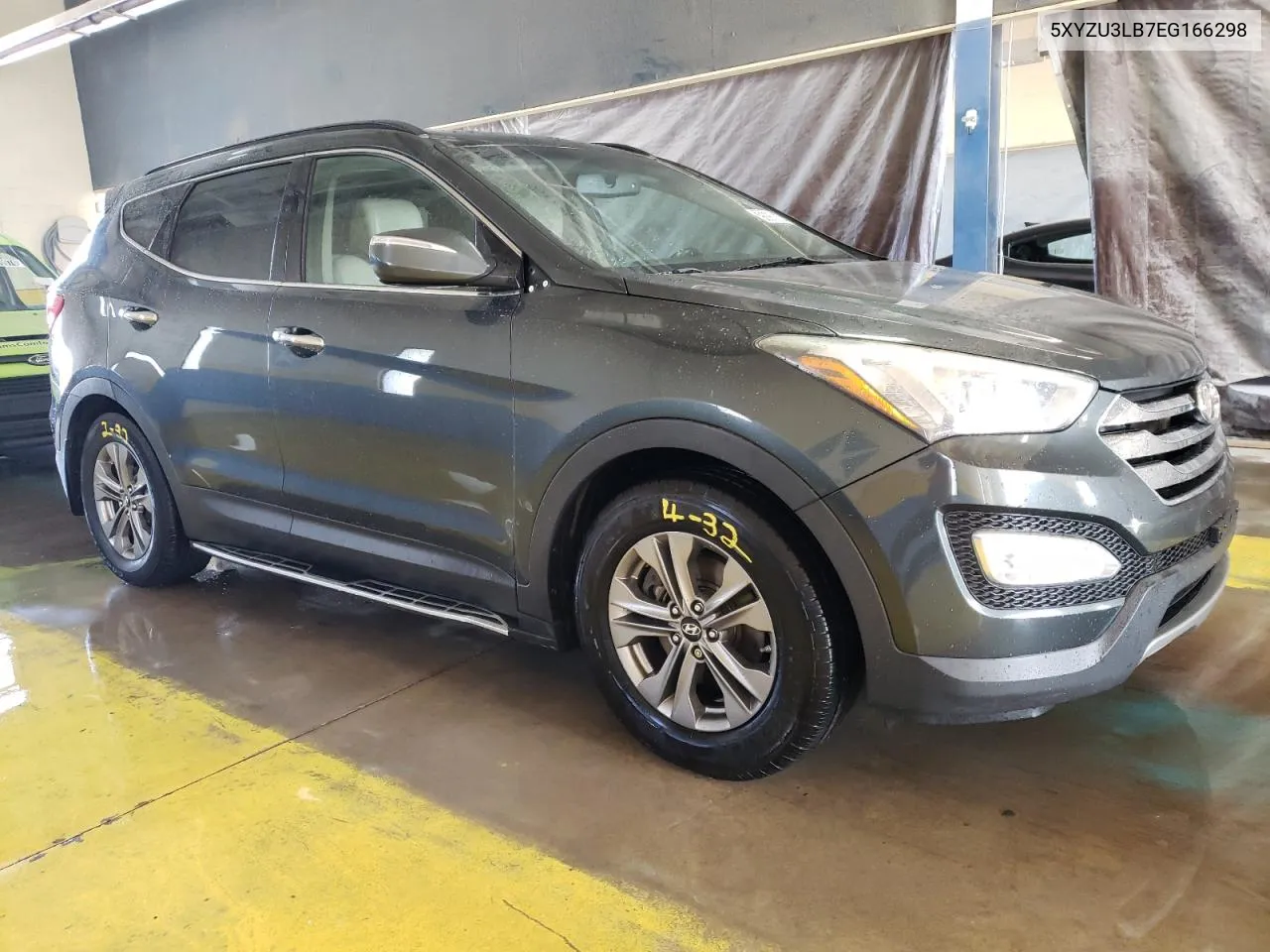 2014 Hyundai Santa Fe Sport VIN: 5XYZU3LB7EG166298 Lot: 75550864