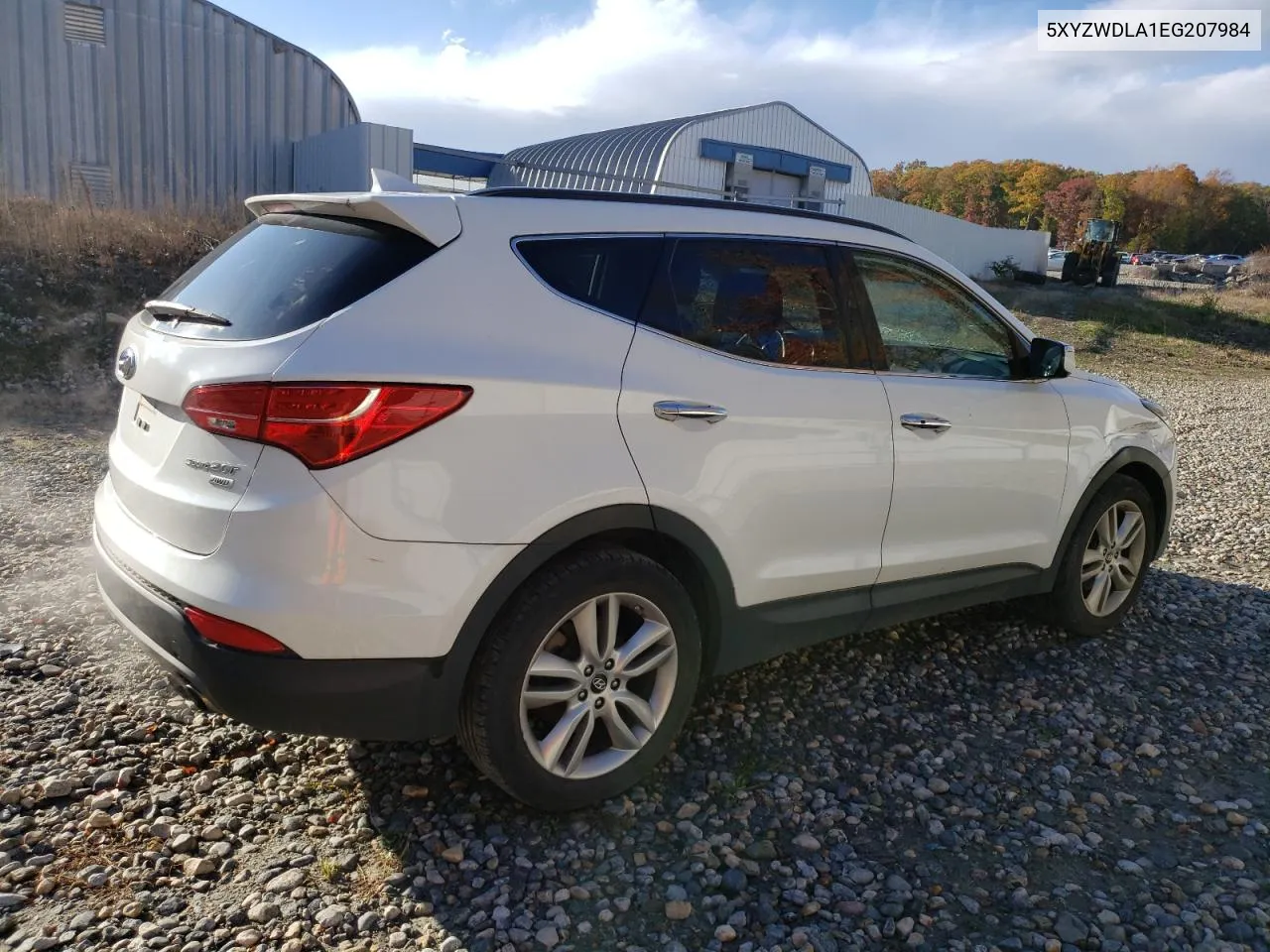 2014 Hyundai Santa Fe Sport VIN: 5XYZWDLA1EG207984 Lot: 75603294