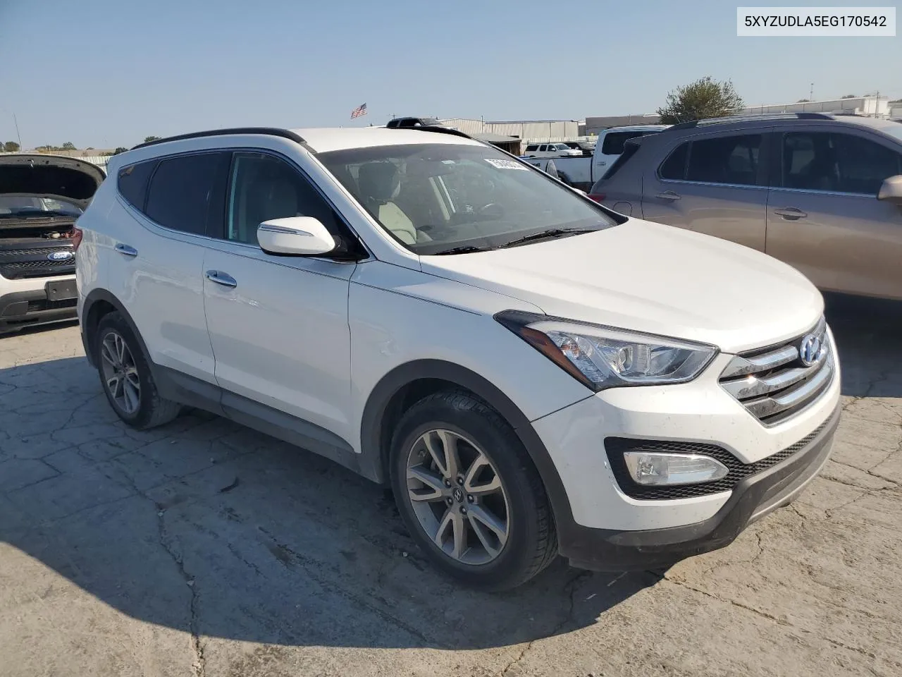 2014 Hyundai Santa Fe Sport VIN: 5XYZUDLA5EG170542 Lot: 75646074