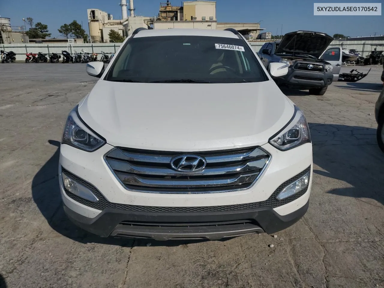 2014 Hyundai Santa Fe Sport VIN: 5XYZUDLA5EG170542 Lot: 75646074