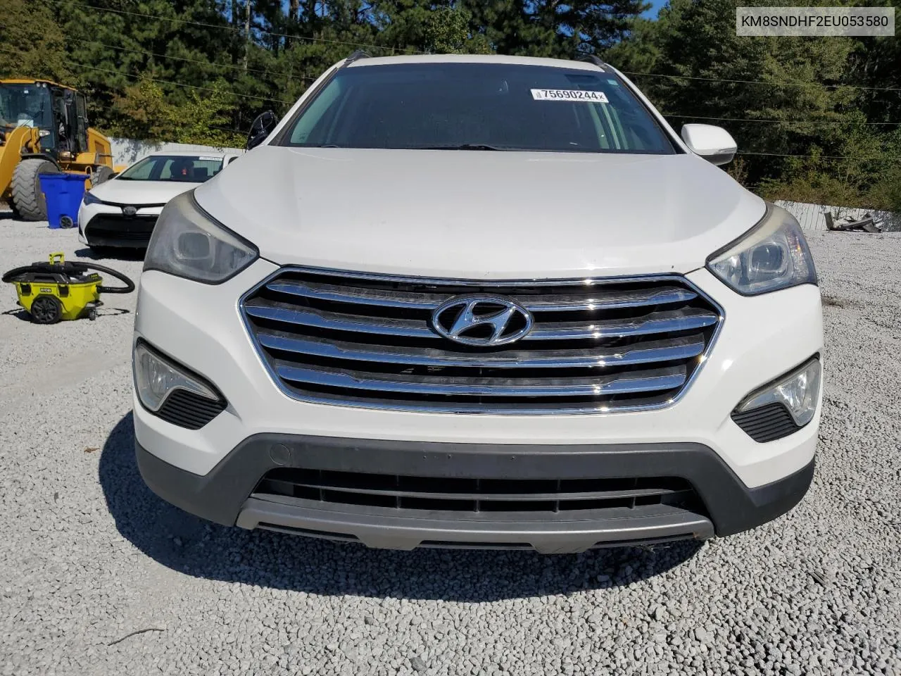 2014 Hyundai Santa Fe Gls VIN: KM8SNDHF2EU053580 Lot: 75690244