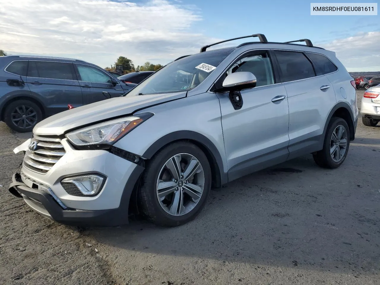 2014 Hyundai Santa Fe Gls VIN: KM8SRDHF0EU081611 Lot: 75849184