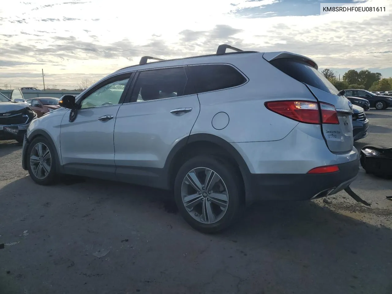 KM8SRDHF0EU081611 2014 Hyundai Santa Fe Gls