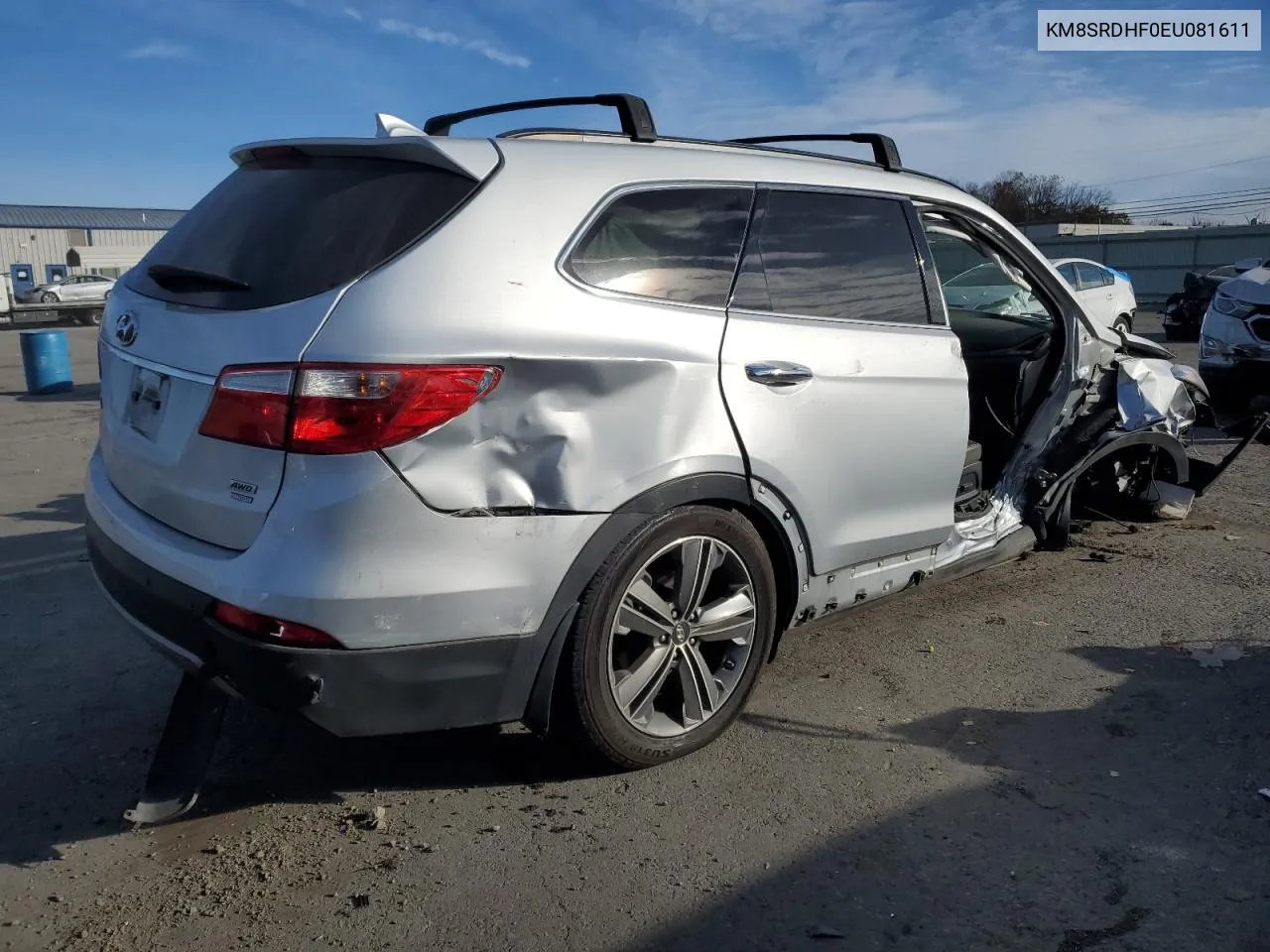 KM8SRDHF0EU081611 2014 Hyundai Santa Fe Gls