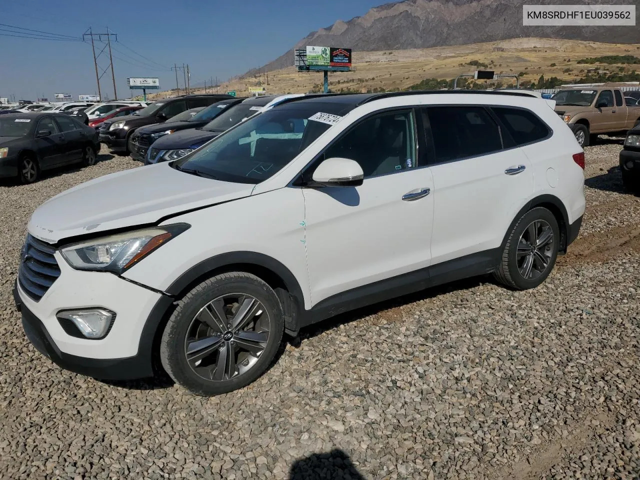 2014 Hyundai Santa Fe Gls VIN: KM8SRDHF1EU039562 Lot: 75876724