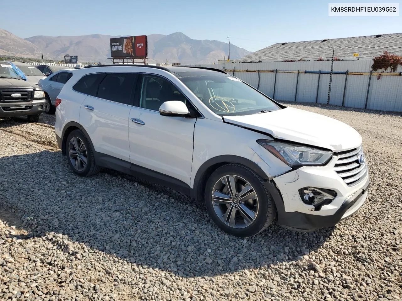 2014 Hyundai Santa Fe Gls VIN: KM8SRDHF1EU039562 Lot: 75876724