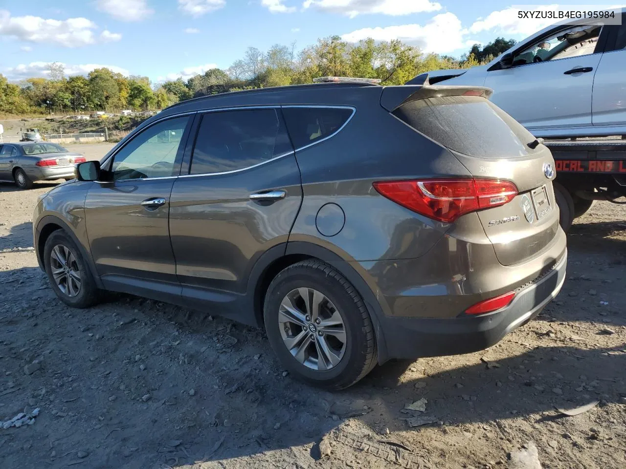 2014 Hyundai Santa Fe Sport VIN: 5XYZU3LB4EG195984 Lot: 75903924