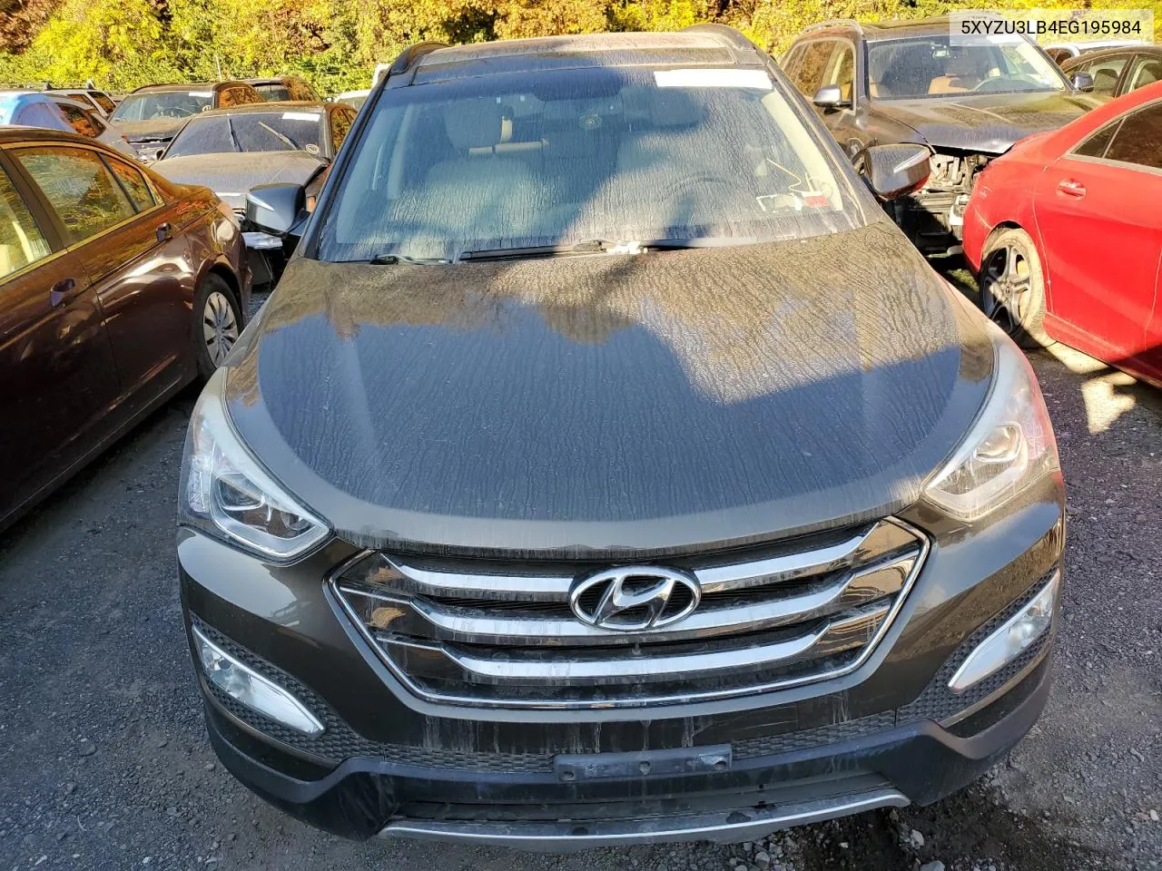 2014 Hyundai Santa Fe Sport VIN: 5XYZU3LB4EG195984 Lot: 75903924