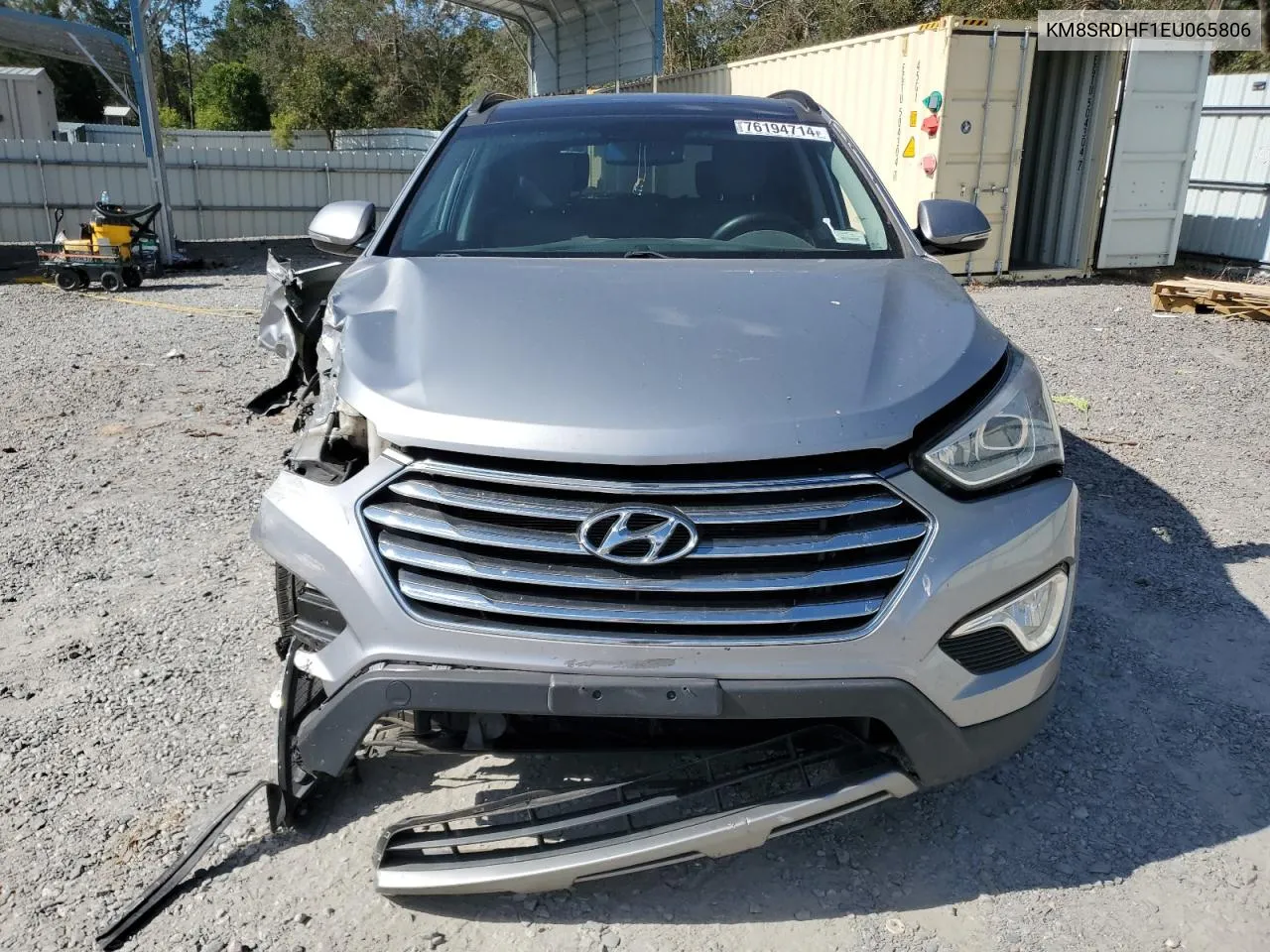 KM8SRDHF1EU065806 2014 Hyundai Santa Fe Gls