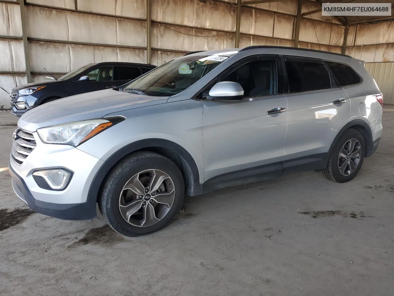 2014 Hyundai Santa Fe Gls VIN: KM8SM4HF7EU064688 Lot: 76304234