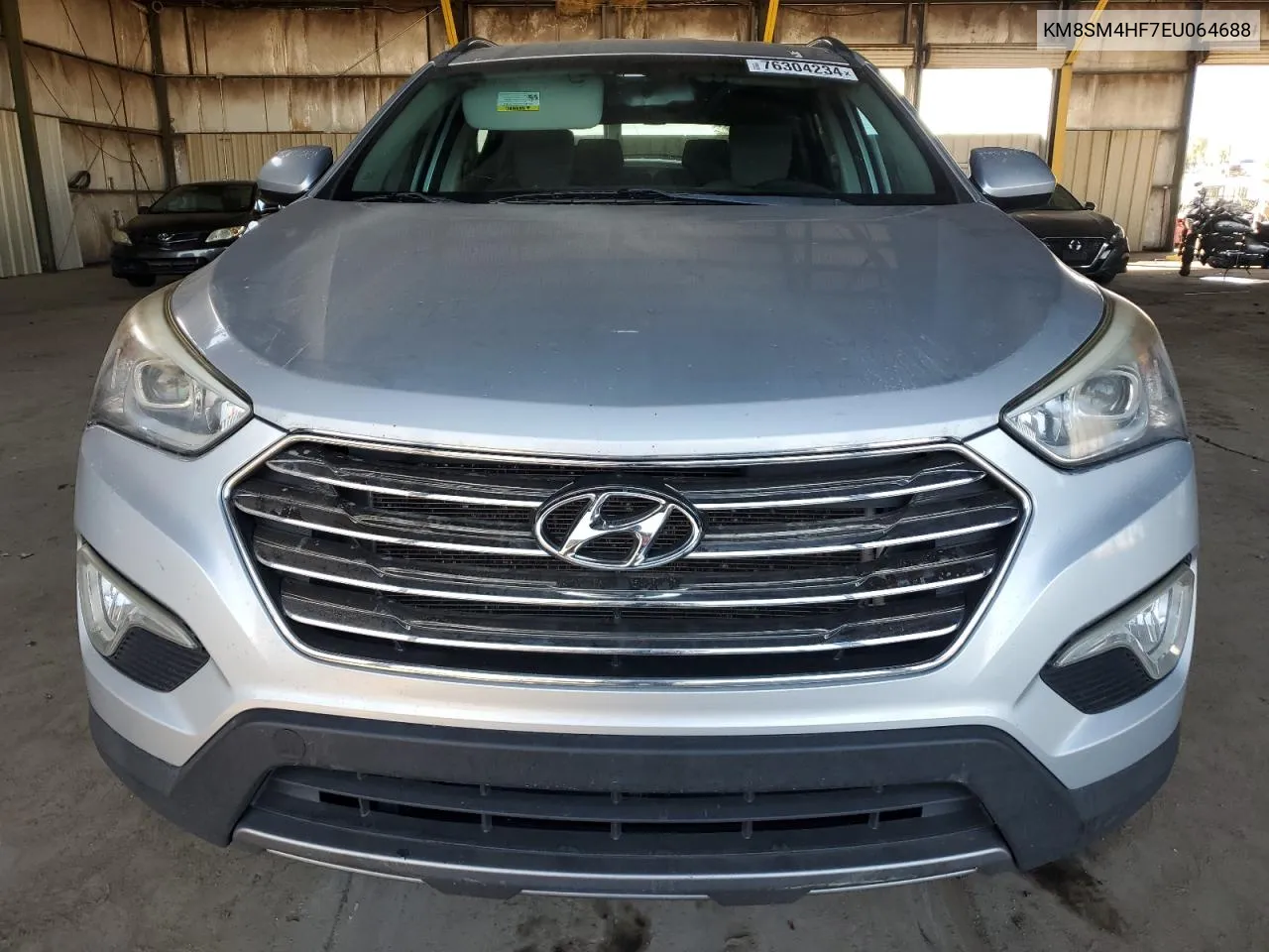 2014 Hyundai Santa Fe Gls VIN: KM8SM4HF7EU064688 Lot: 76304234