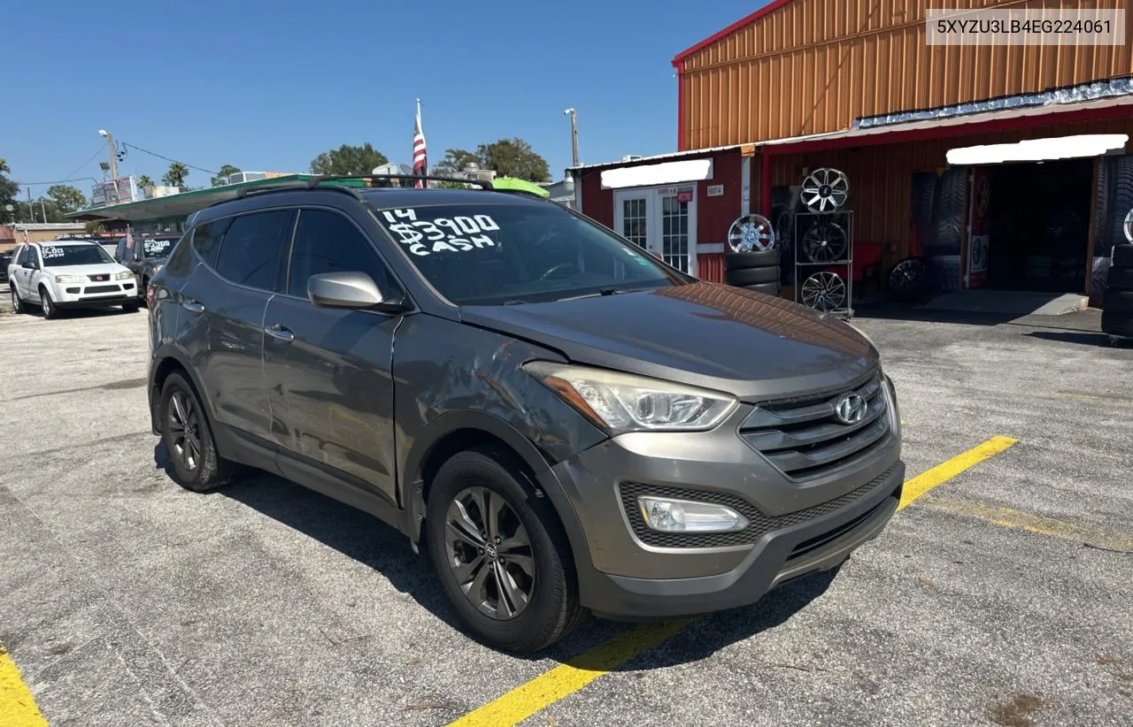 2014 Hyundai Santa Fe Sport VIN: 5XYZU3LB4EG224061 Lot: 76333444