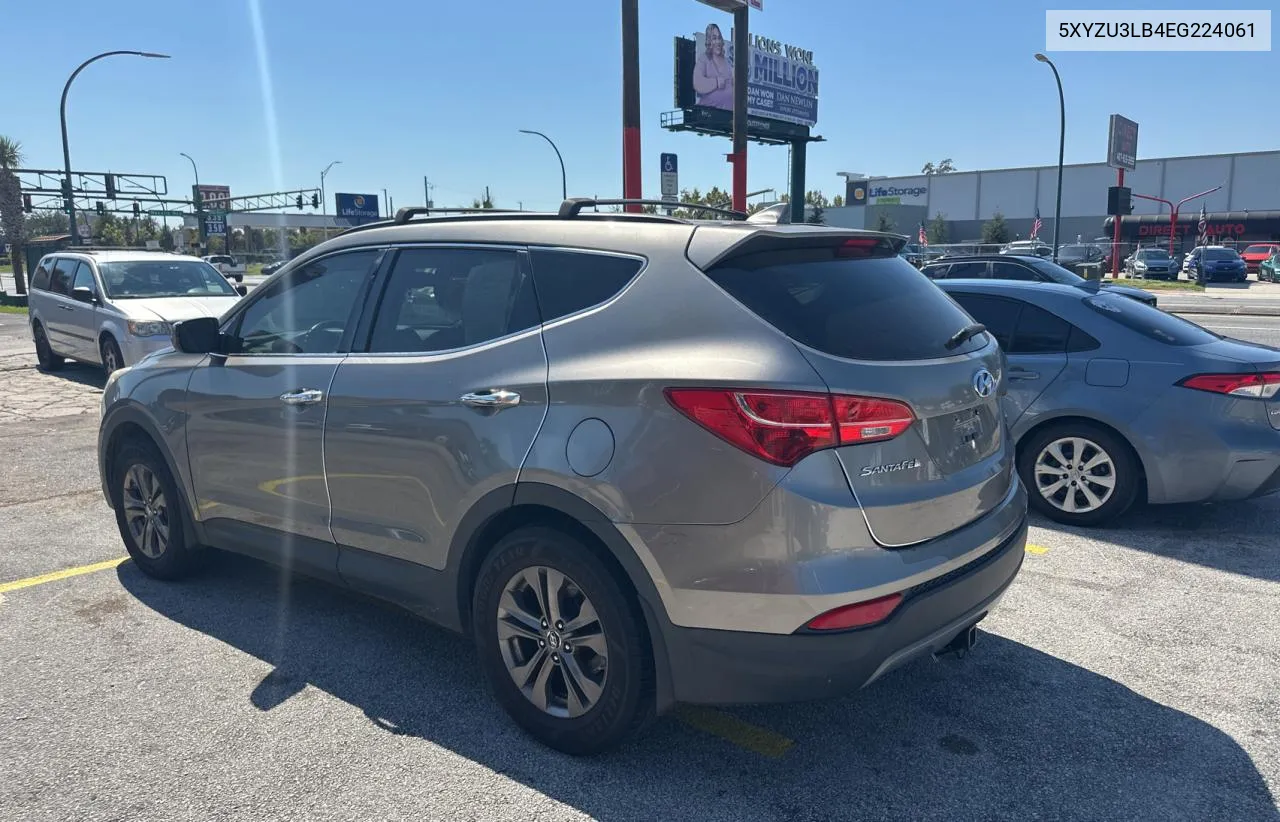 2014 Hyundai Santa Fe Sport VIN: 5XYZU3LB4EG224061 Lot: 76333444