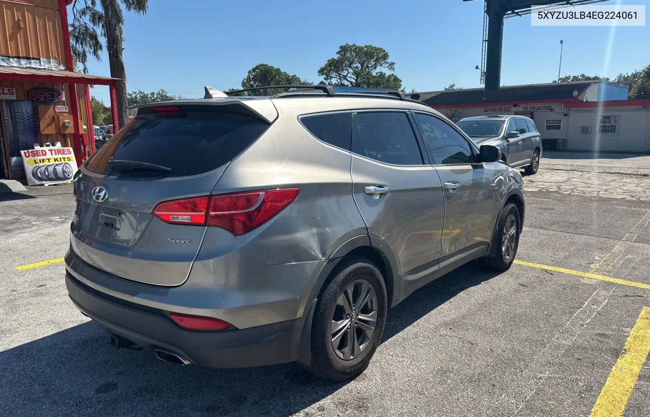 2014 Hyundai Santa Fe Sport VIN: 5XYZU3LB4EG224061 Lot: 76333444