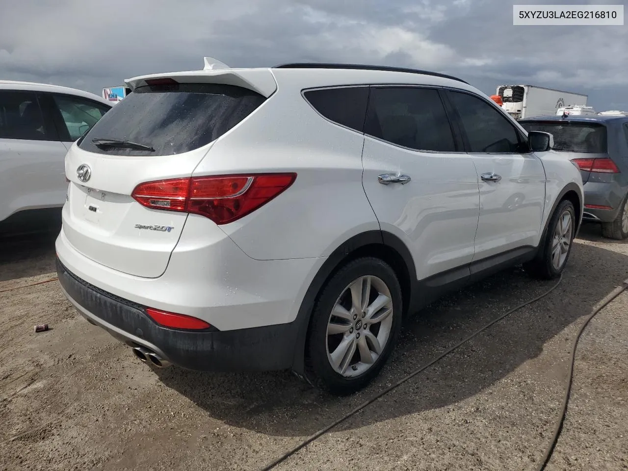 2014 Hyundai Santa Fe Sport VIN: 5XYZU3LA2EG216810 Lot: 76345514