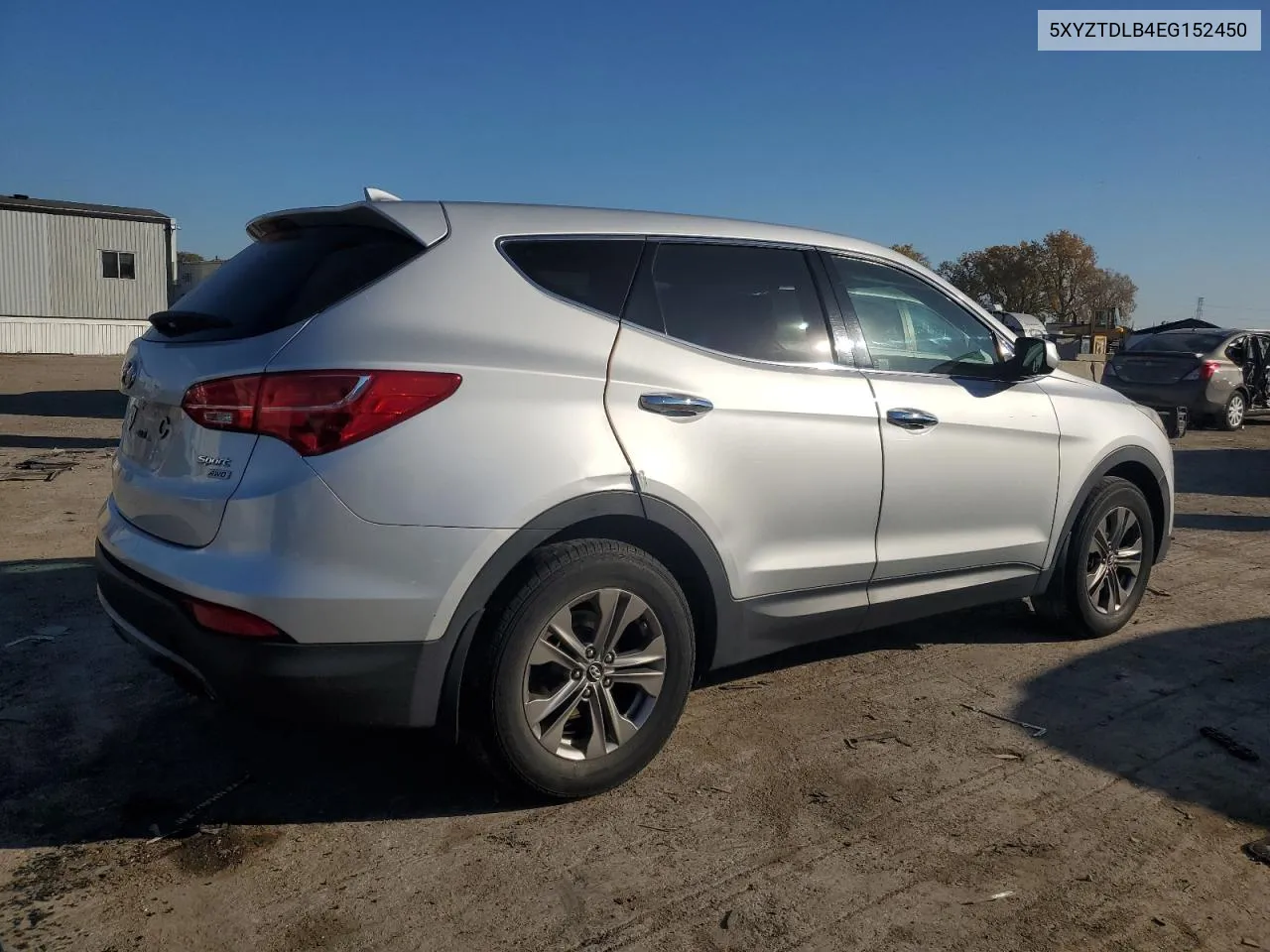 2014 Hyundai Santa Fe Sport VIN: 5XYZTDLB4EG152450 Lot: 76470644