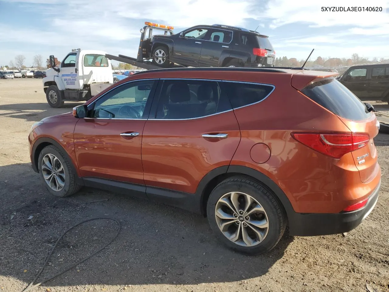 2014 Hyundai Santa Fe Sport VIN: 5XYZUDLA3EG140620 Lot: 76573374