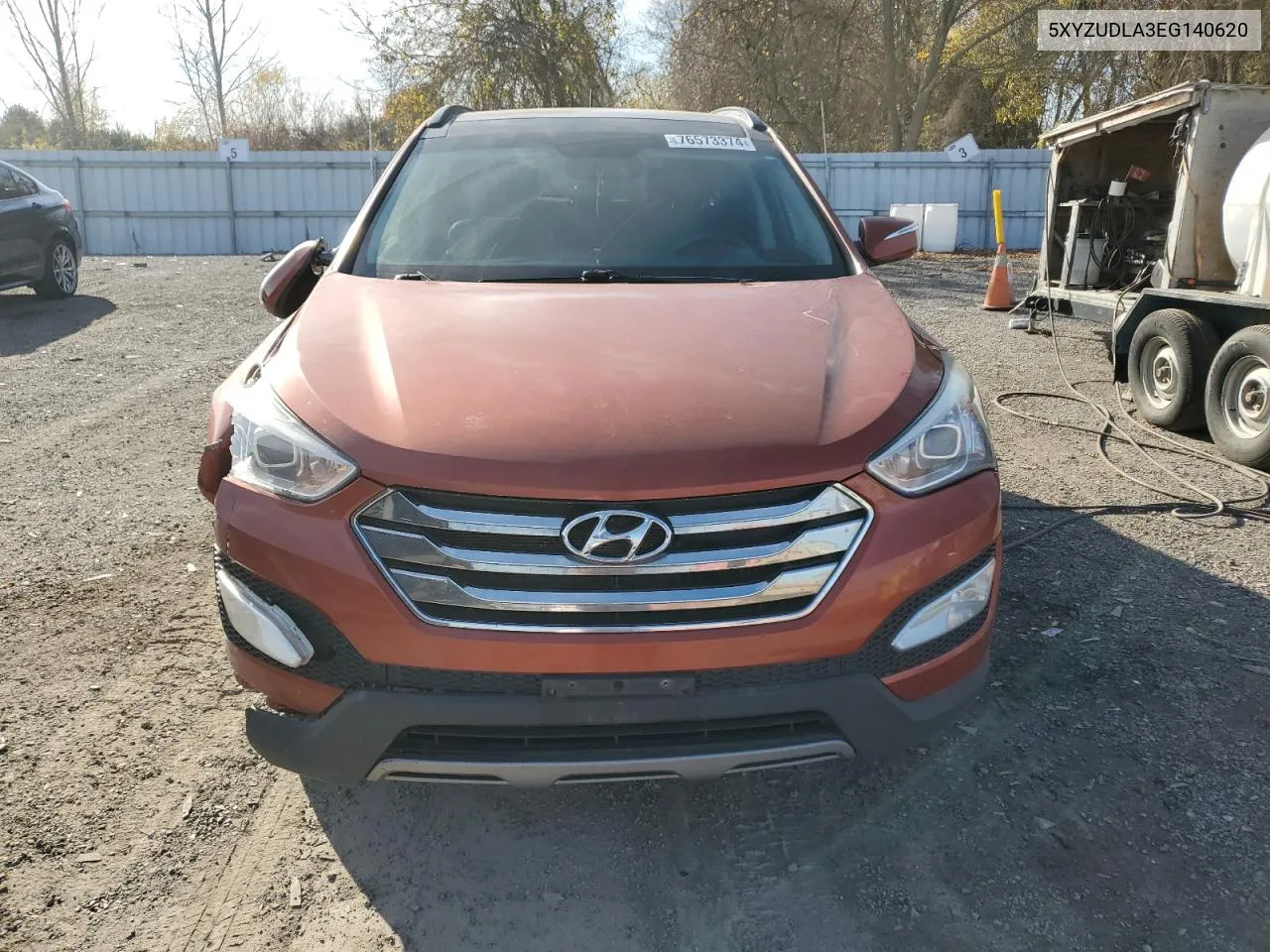 2014 Hyundai Santa Fe Sport VIN: 5XYZUDLA3EG140620 Lot: 76573374