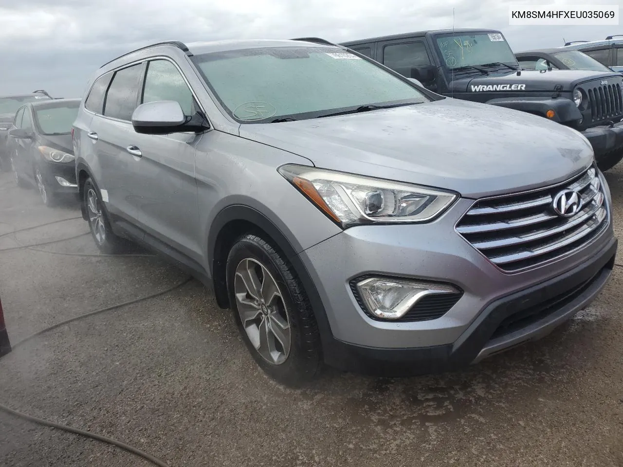 2014 Hyundai Santa Fe Gls VIN: KM8SM4HFXEU035069 Lot: 76610264