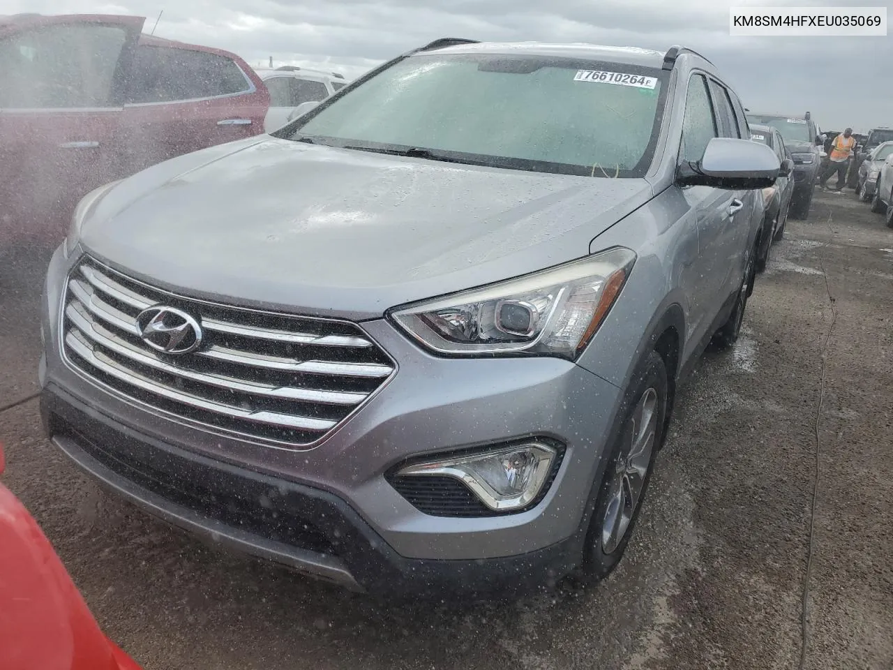 2014 Hyundai Santa Fe Gls VIN: KM8SM4HFXEU035069 Lot: 76610264