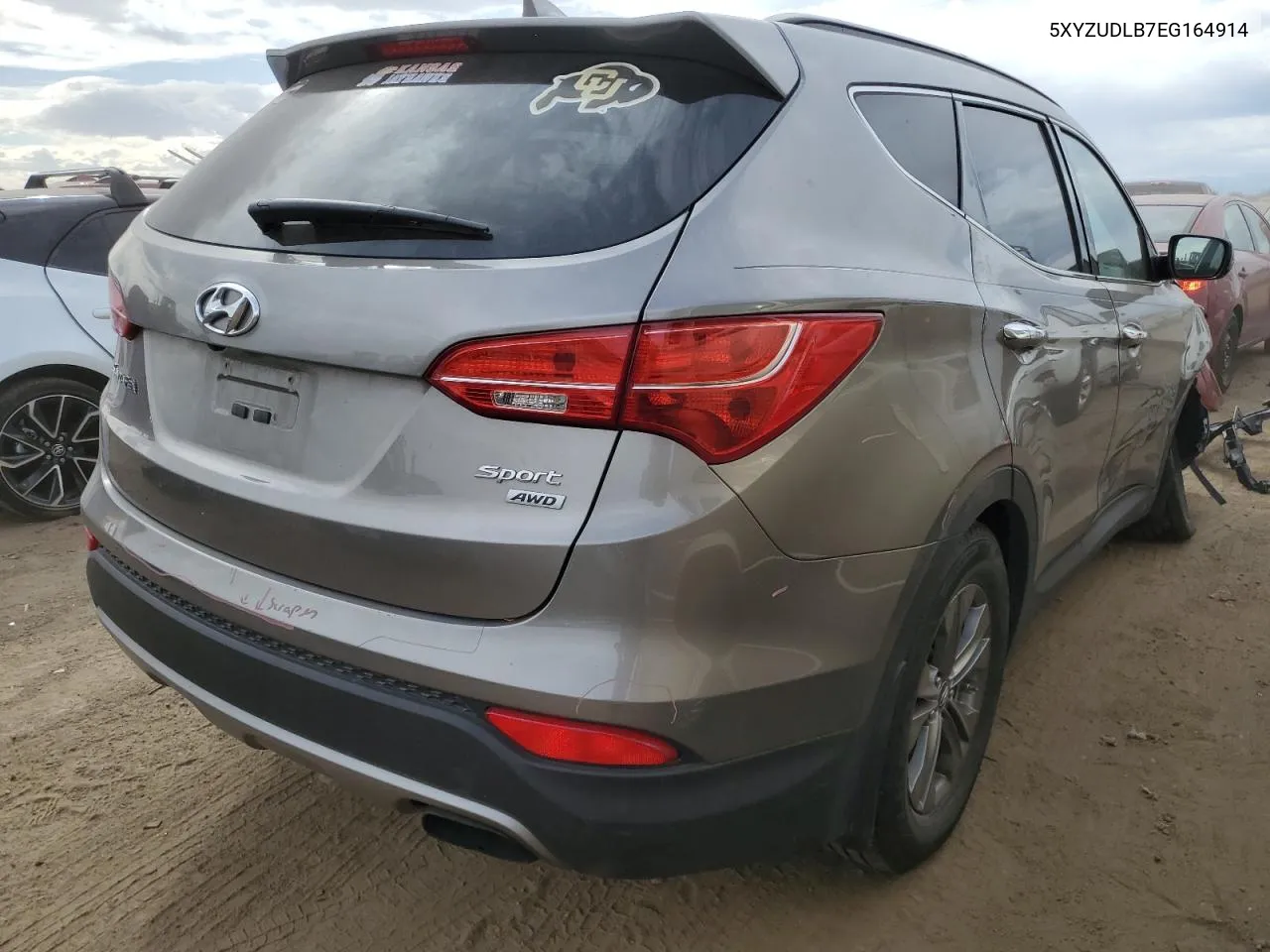 2014 Hyundai Santa Fe Sport VIN: 5XYZUDLB7EG164914 Lot: 76619454