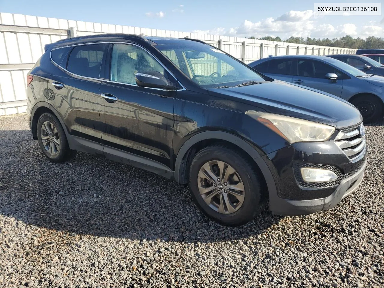 2014 Hyundai Santa Fe Sport VIN: 5XYZU3LB2EG136108 Lot: 76795074