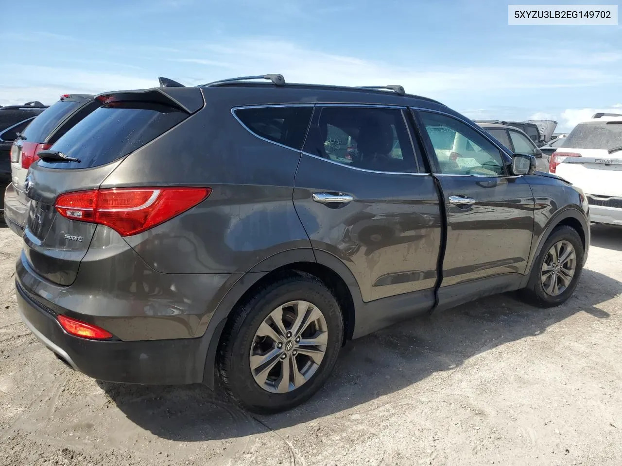 2014 Hyundai Santa Fe Sport VIN: 5XYZU3LB2EG149702 Lot: 76878664