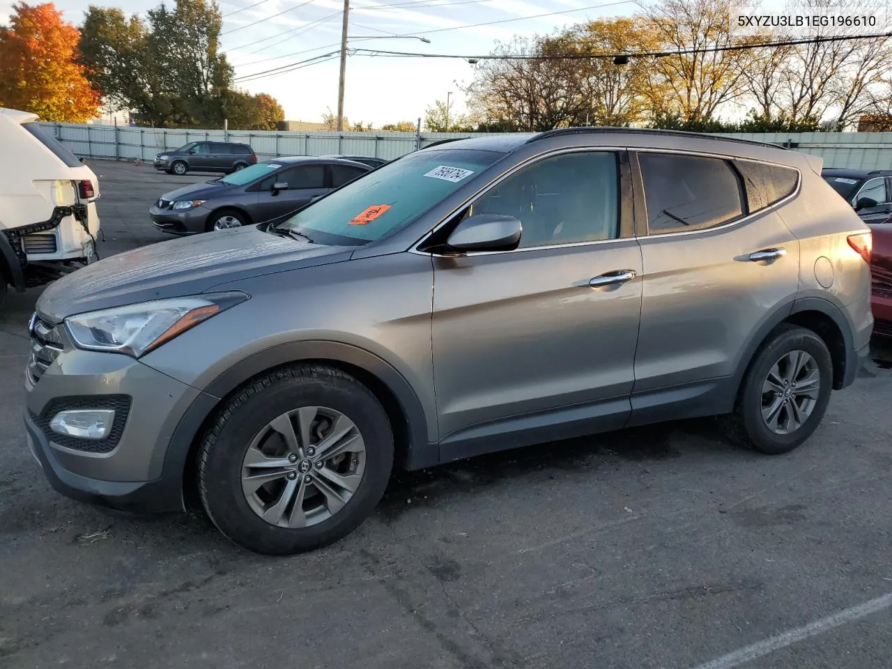 2014 Hyundai Santa Fe Sport VIN: 5XYZU3LB1EG196610 Lot: 76958764